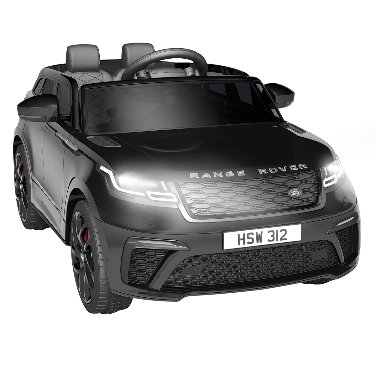 Range Rover Tobbi Ride-On Car with Parent Remote Control, 12V Rocking Mode, Bluetooth, MP3 & LED Lights
