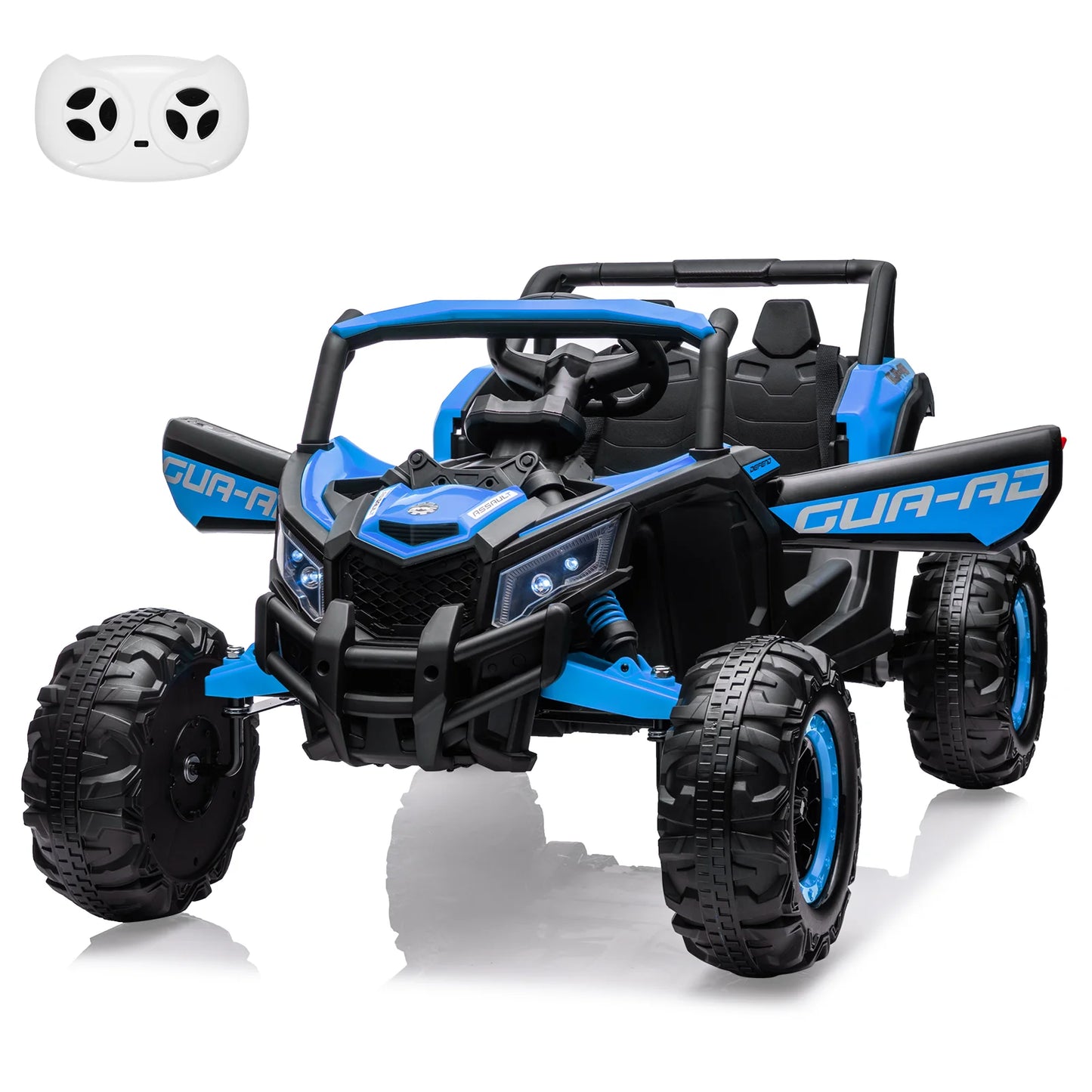 24V Kids Ride on UTV Car Toy W/Remote Control 2×200W Motor Electric Vehicle Spring Suspension & LED Lights Off-Road Toy