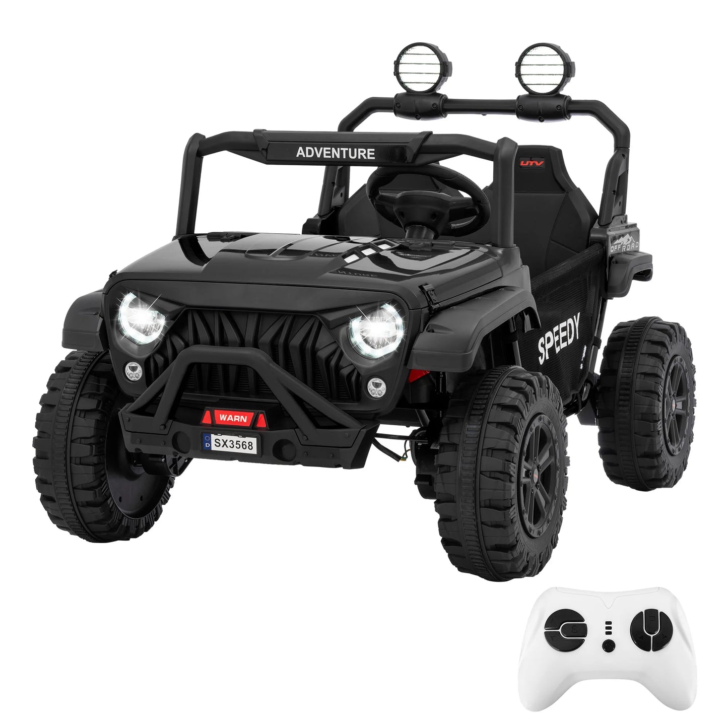Powerful Kids Ride-On Jeep 24V Electric Toy Car for Outdoor Adventures