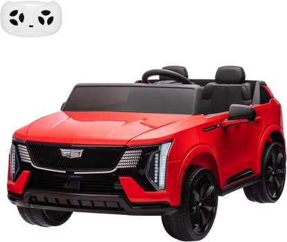 Licensed 24V Cadillac 2-Seater Ride-On Car – Electric Battery-Powered Vehicle with Remote Control, LED Lights & Suspension