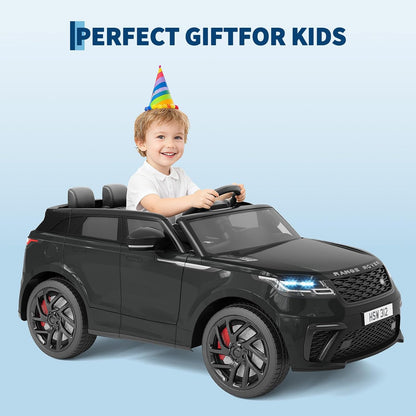Range Rover Tobbi Ride-On Car with Parent Remote Control, 12V Rocking Mode, Bluetooth, MP3 & LED Lights