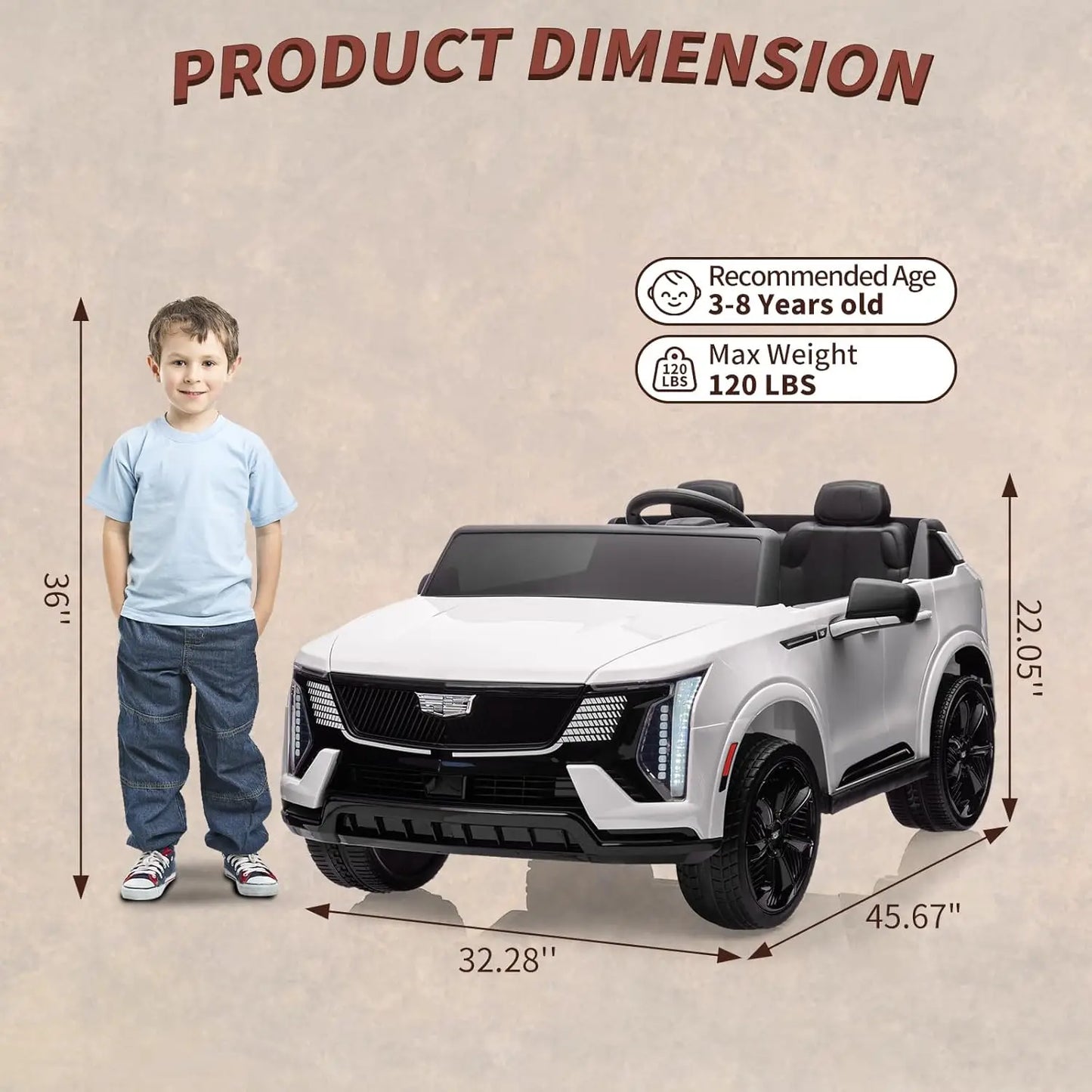 24V Ride on Car, Electric Vehicle with Remote Control, 2 Seater, 4-Wheel Shock Absorbers, Smooth Start, Led Lights for Kids