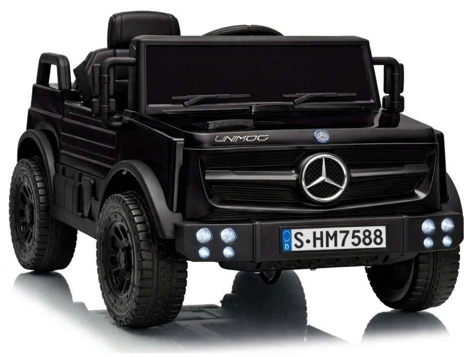 Mercedes-Benz Unimog 12V Kids Ride-On Truck – Licensed Electric Vehicle with Remote Control, LED Lights & Safe Driving System