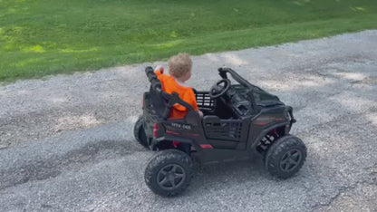 24V 4x200W 2-Seater Ride-On UTV Car – Powerful Electric Kids Truck with Remote Control, LED Lights & Music