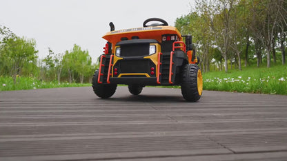 Kids Ride-On Dump Truck –   24V Electric Construction Vehicle with Automatic Lift Bed, Remote Control & 2-Seater Design