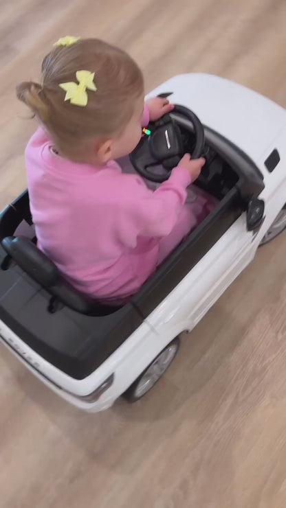 Range Rover Tobbi Ride-On Car with Parent Remote Control, 12V Rocking Mode, Bluetooth, MP3 & LED Lights