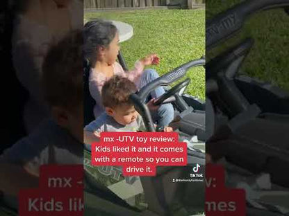12V 4WD Kids Ride-On UTV Truck – Electric Off-Road Vehicle with Switchable Drive Modes, EVA Tires &  LED Lights