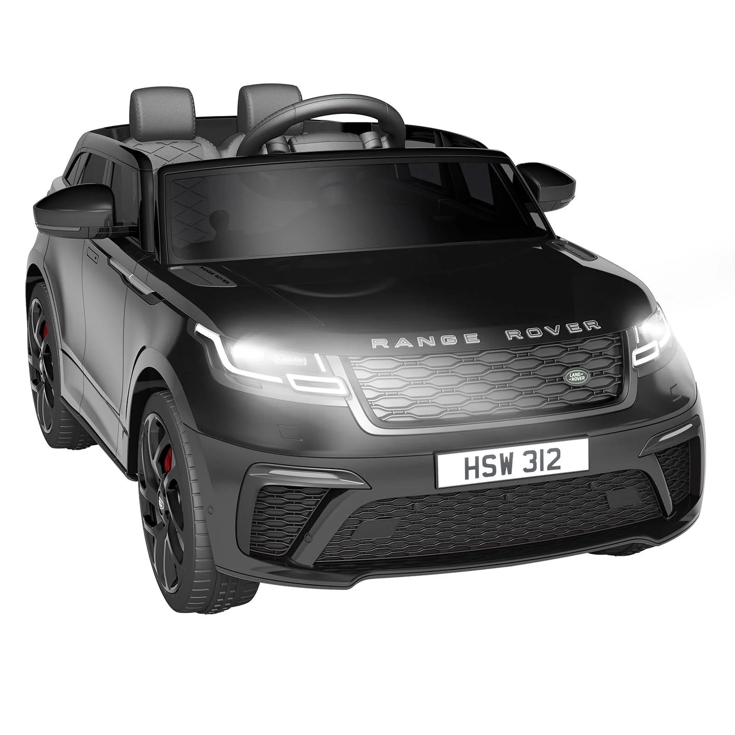Range Rover Tobbi Ride-On Car with Parent Remote Control, 12V Rocking Mode, Bluetooth, MP3 & LED Lights