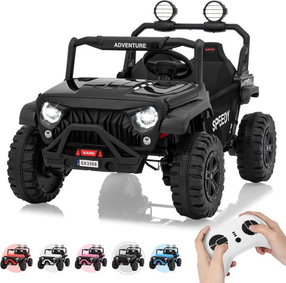 Powerful Kids Ride-On Jeep 24V Electric Toy Car for Outdoor Adventures