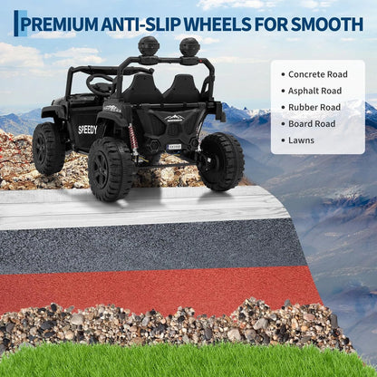 Powerful Kids Ride-On Jeep 24V Electric Toy Car for Outdoor Adventures
