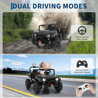 Powerful Kids Ride-On Jeep 24V Electric Toy Car for Outdoor Adventures